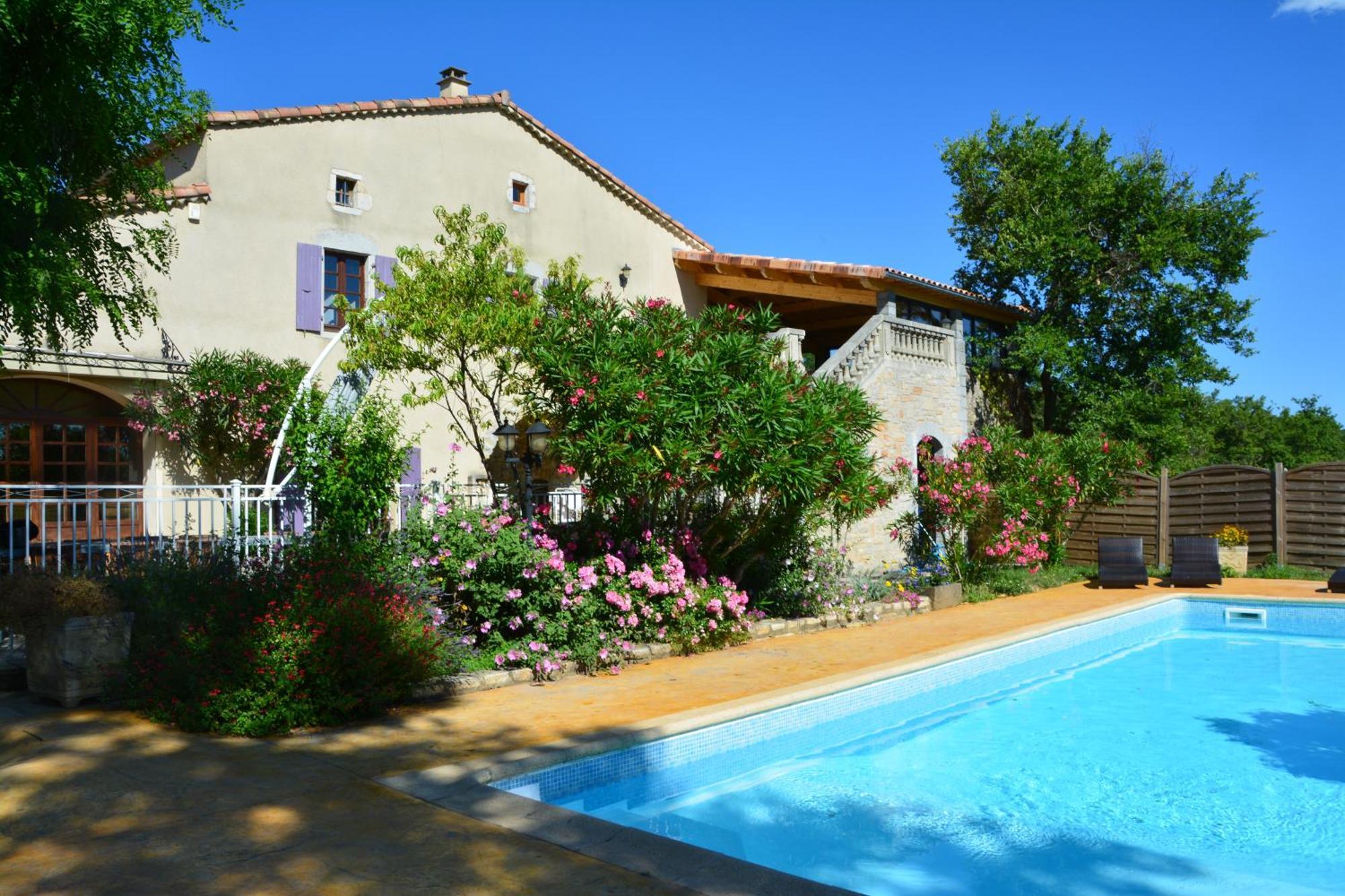 Domaine De Chadeyron Hotel Lagorce  Buitenkant foto